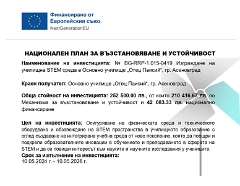 Плакат за публичност STEM